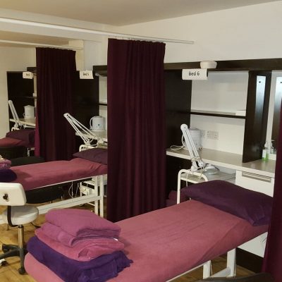 Forth Valley College beauty classrooms